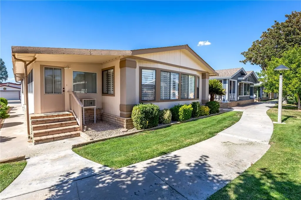 Manufactured On Land for sale at 1286 Sorrel Drive, Hemet, CA featuring 2 beds and 2 baths