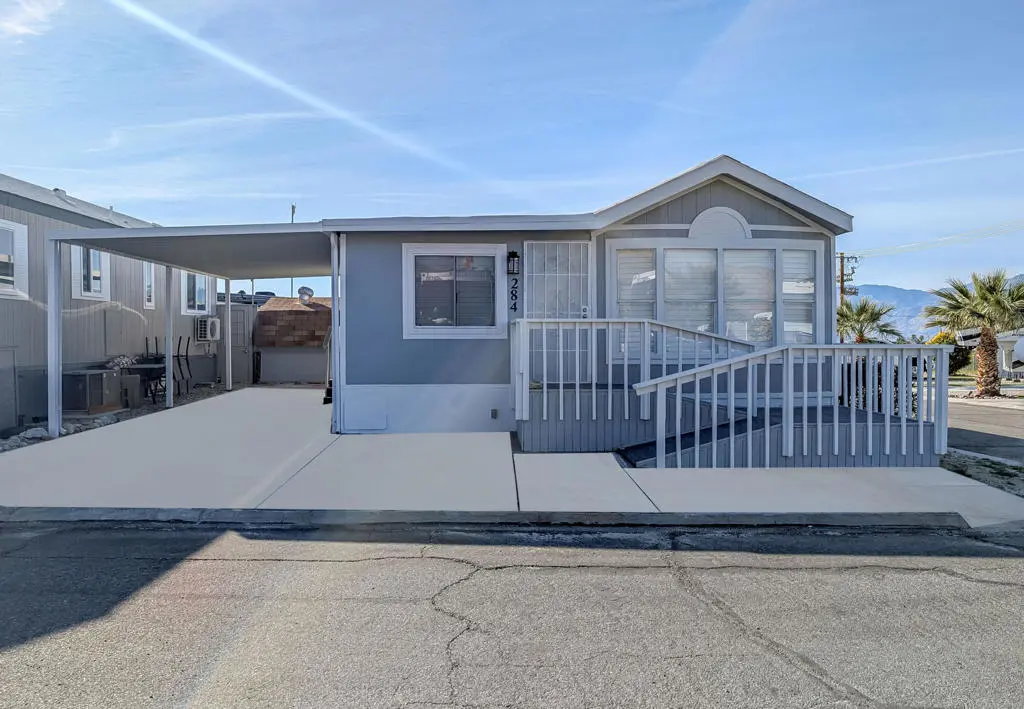 Manufactured In Park for sale at 70200 Dillon Road 284, Desert Hot Springs, CA featuring 2 beds and 2 baths