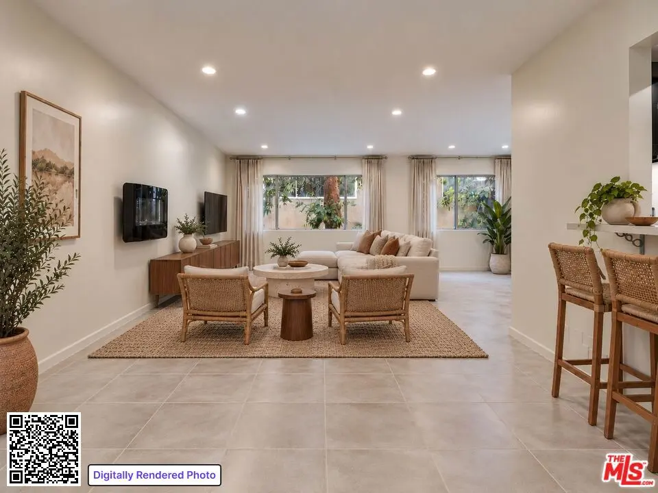 Condominium for sale at 1025 N Kings Road 119, West Hollywood, CA featuring 1 bed and 2 baths