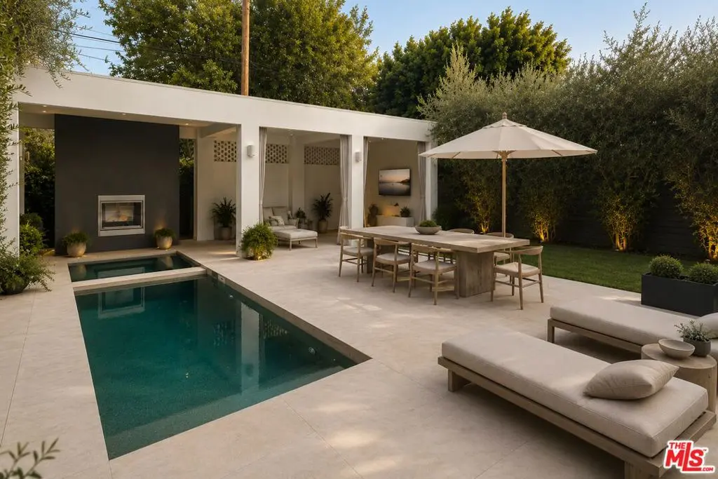 Residential Lease for rent at 418 Huntley Drive, West Hollywood, Los Angeles County, CA featuring 3 beds and 4 baths