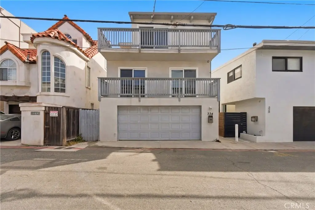 Townhouse for sale at 334 Palm Drive, Hermosa Beach, CA featuring 3 beds and 3 baths