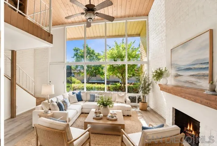 Townhouse for sale at 5750 Amaya Dr 33, La Mesa, CA featuring 1 bed and 2 baths