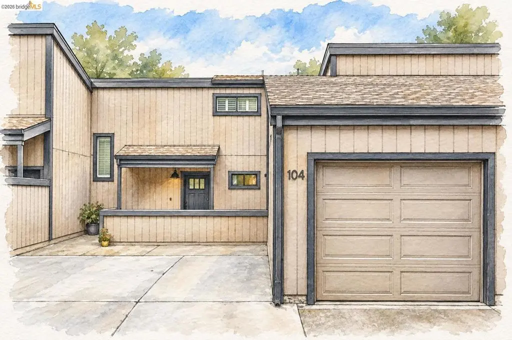 Townhouse for sale at 104 Vista Heights Rd, El Cerrito, CA featuring 3 beds and 3 baths