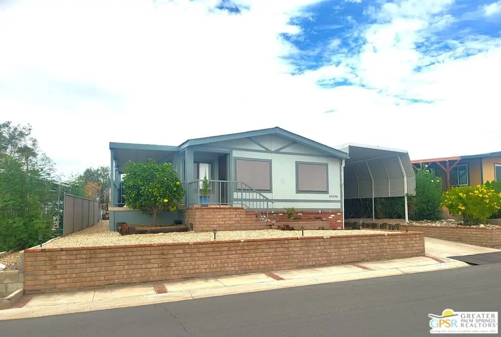 Manufactured In Park for sale at 69596 Parkside Drive, Desert Hot Springs, CA featuring 2 beds and 2 baths