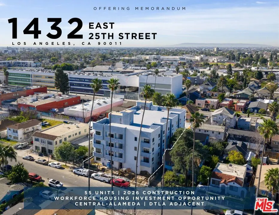 Residential Income for sale at 1432 E 25th Street, Los Angeles, CA featuring 55 beds and 55 baths