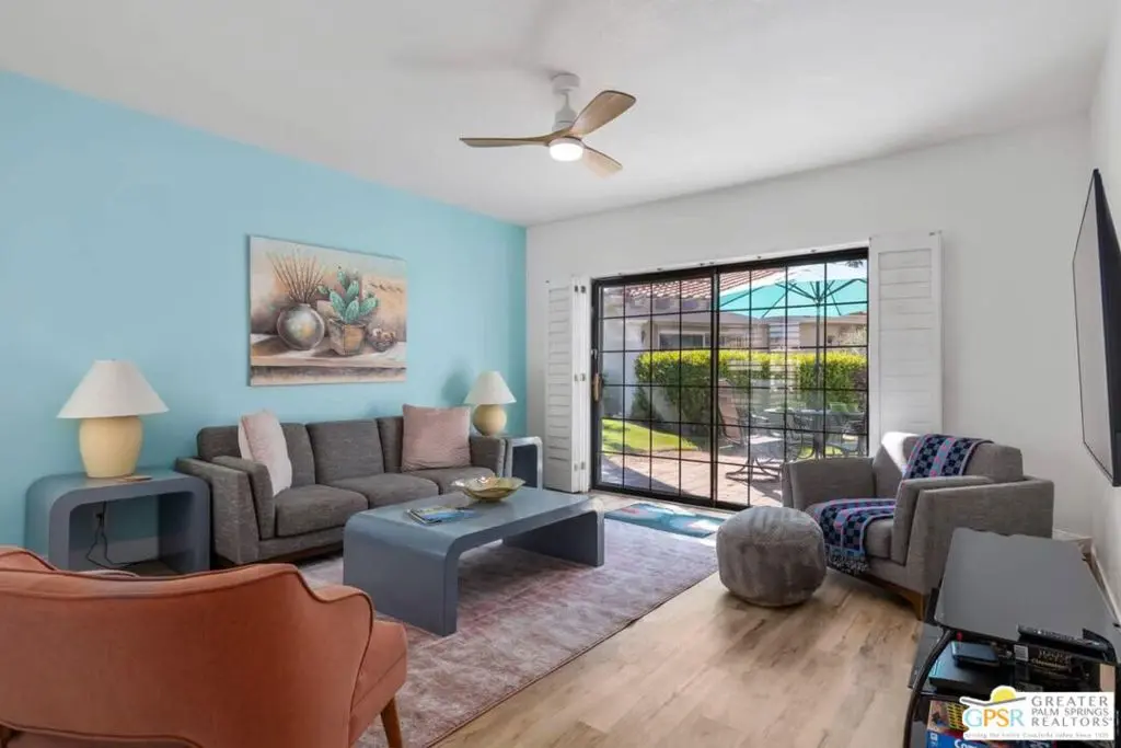 Condominium for rent at 2701 E Mesquite Avenue K51, Palm Springs, CA featuring 2 beds and 2 baths