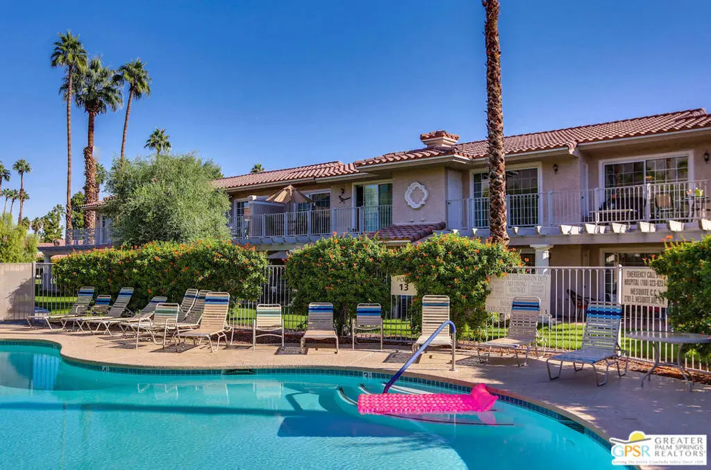 Condominium for rent at 2701 E Mesquite Avenue E24, Palm Springs, CA featuring 2 beds and 2 baths