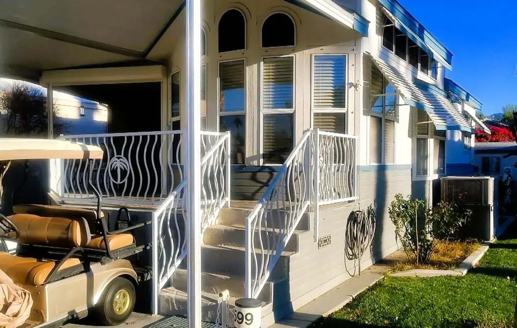 Manufactured In Park for sale at 84136 Avenue 44 599, Indio, CA featuring 1 bed and 1 bath
