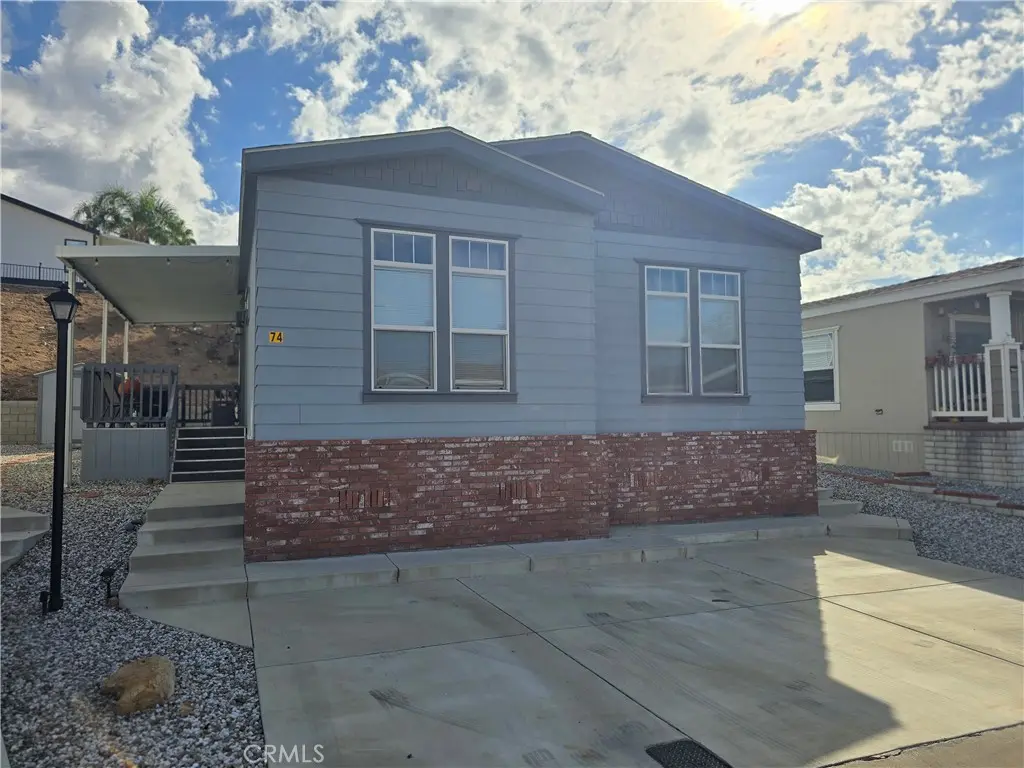 Manufactured In Park for sale at 3700 Quartz Canyon Road 74, Jurupa Valley, CA featuring 3 beds and 2 baths