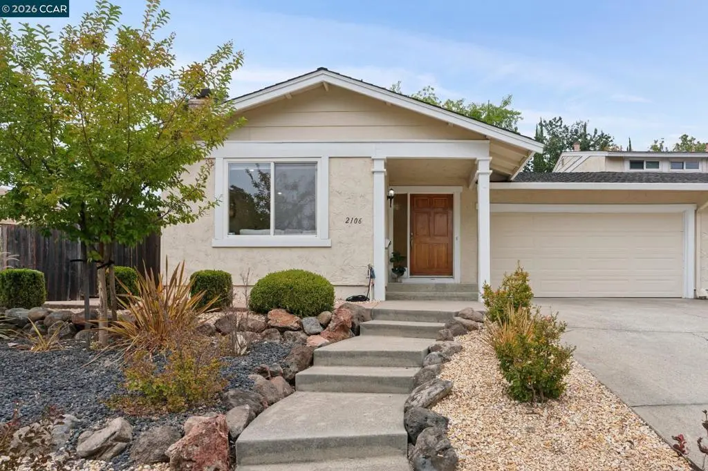 Residential for sale at 2106 Abington Ct, Walnut Creek, CA featuring 3 beds and 2 baths