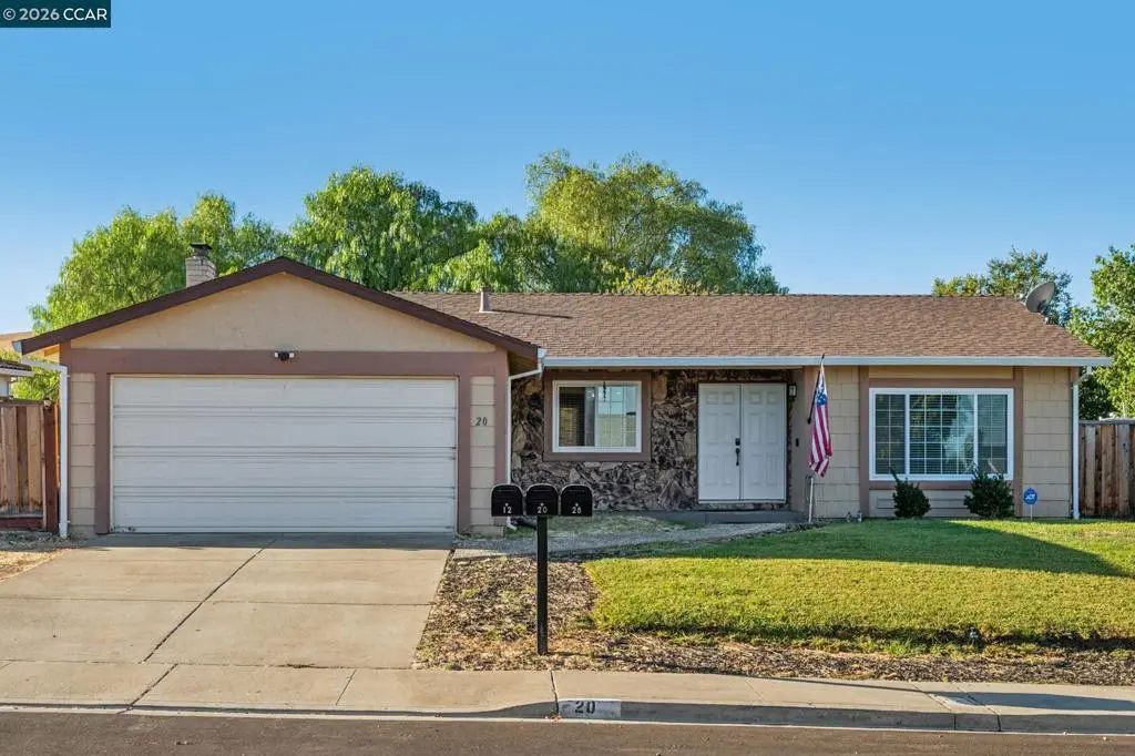 Single Family Residence for sale at 20 Clairmont Pl, Pittsburg, CA featuring 3 beds and 2 baths