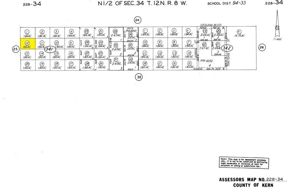 230 St. E and South of Sequoia Boulevard, Mojave, CA — listing photo 1