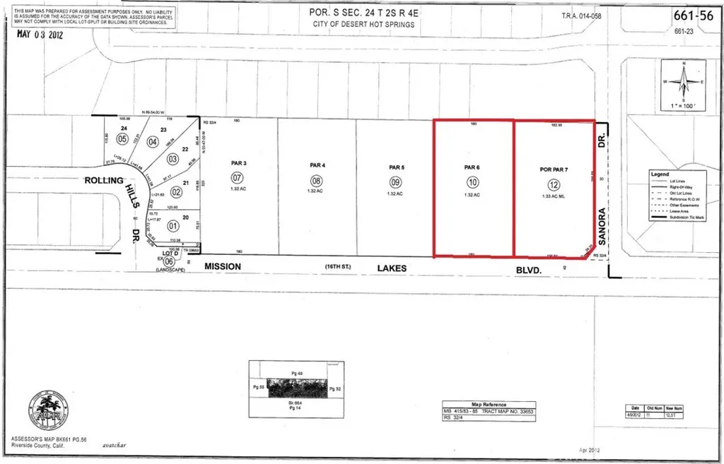 0 Mission Lakes Blvd, Desert Hot Springs, CA — listing photo 1