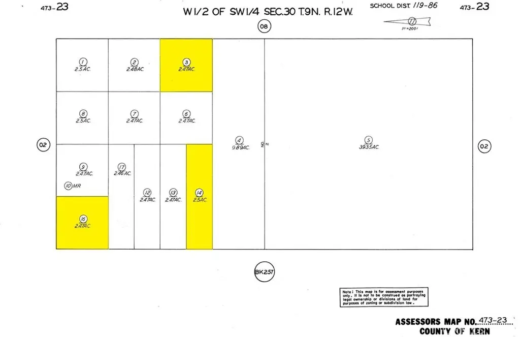 40 Street W and Willow Avenue, Rosamond, CA — listing photo 1
