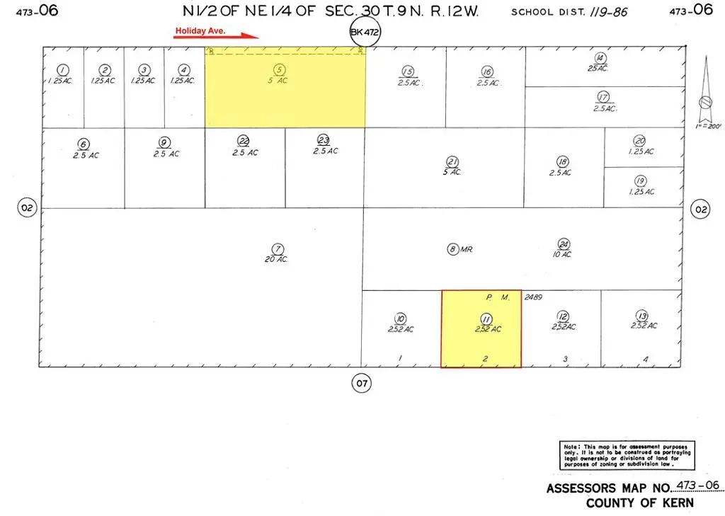 31 Street W South of Holiday Avenue, Rosamond, CA — listing photo 1