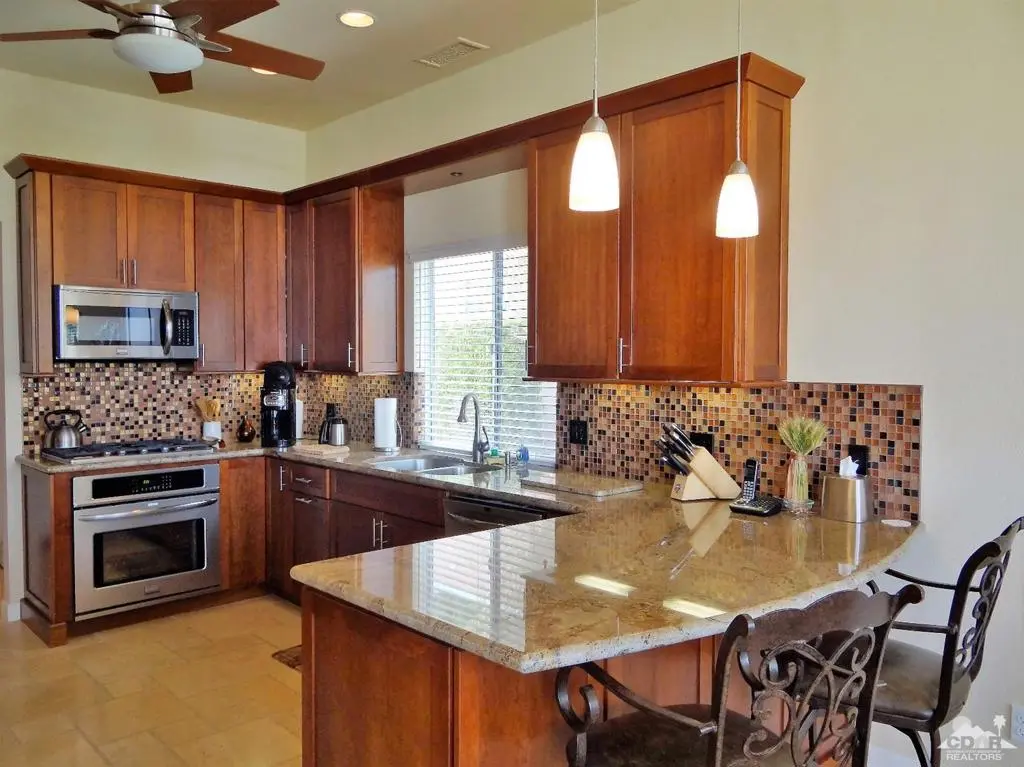 Residential Lease for rent at 47128 El Menara Circle, Palm Desert, Riverside County, CA featuring 2 beds and 2 baths