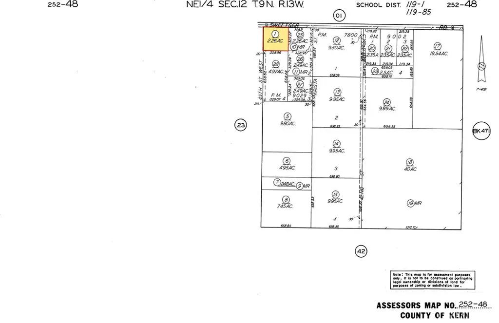 45 Street W Sweetser, Rosamond, CA — listing photo 1