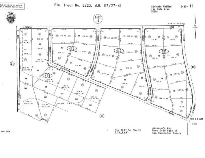 8223 Tract 0460411080000 APN, Adelanto, CA — listing photo 1