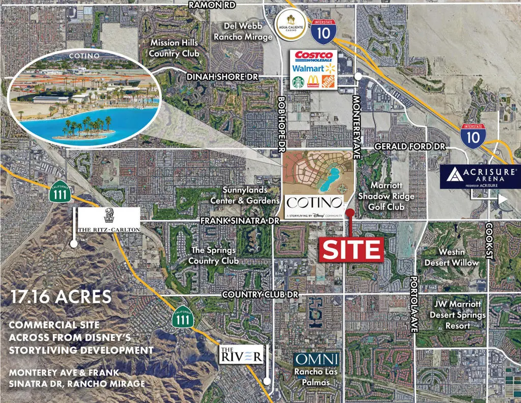 0 Monterey Ave & Frank Sinatra, Rancho Mirage, CA — listing photo 1